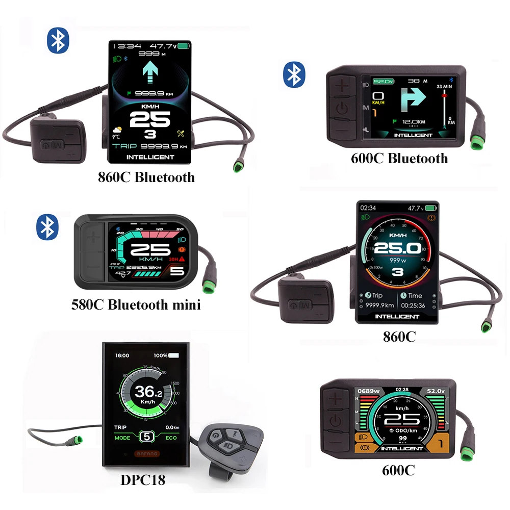 Bluetooth Speedometers And Displays Collection