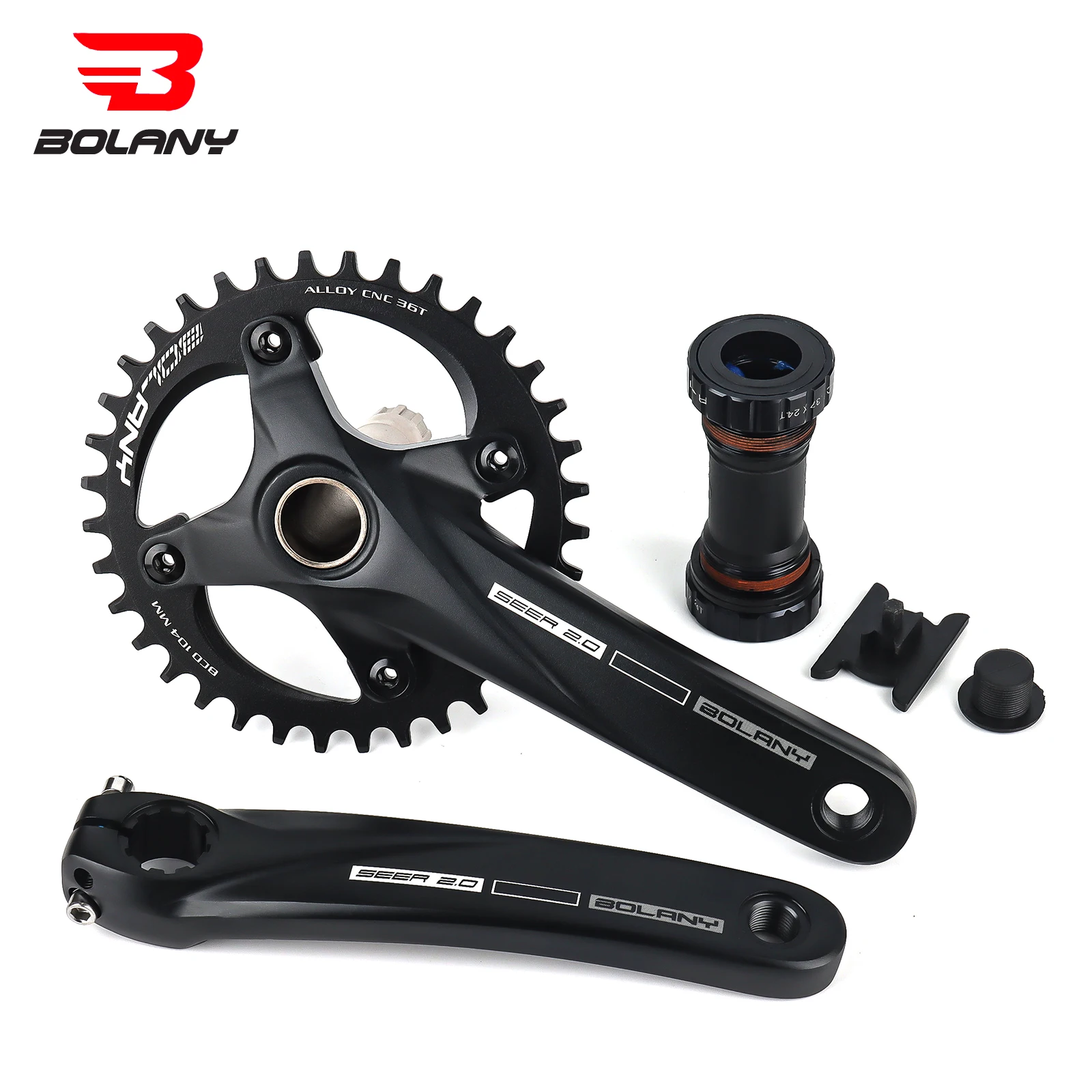 Bolany Bike Crankset And Components Set