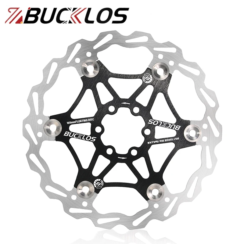 Bucklos 160mm Floating Disc Brake Rotor