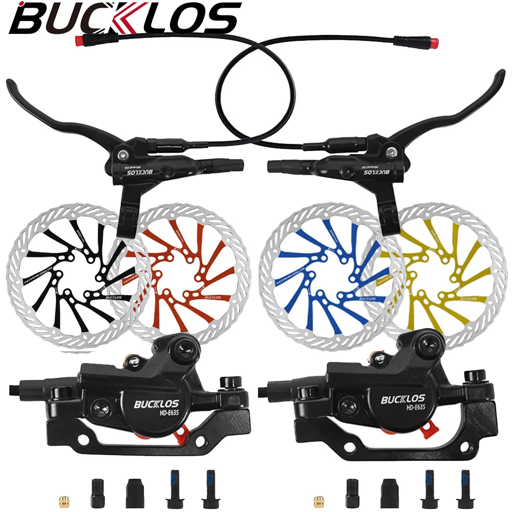 Bucklos Bicycle Brake Set With Rotors