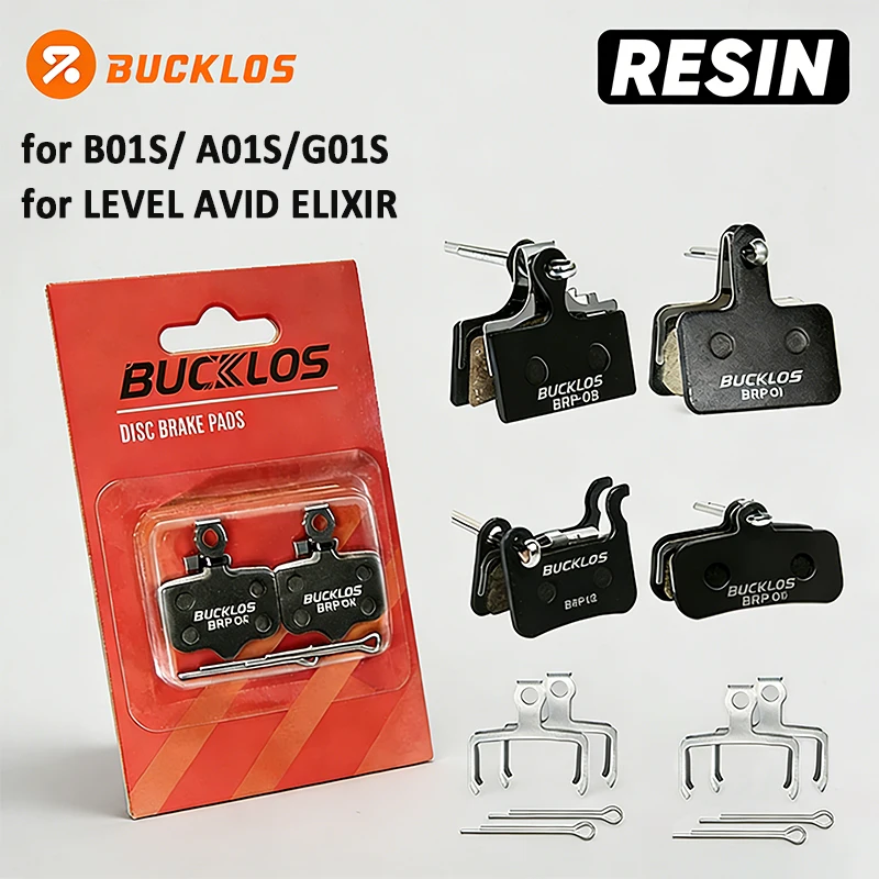 Bucklos Resin Disc Brake Pads For Avid Elixir