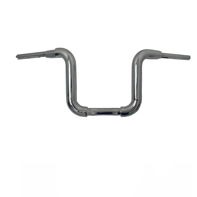 Chrome Fitness Bar With Grip Handles
