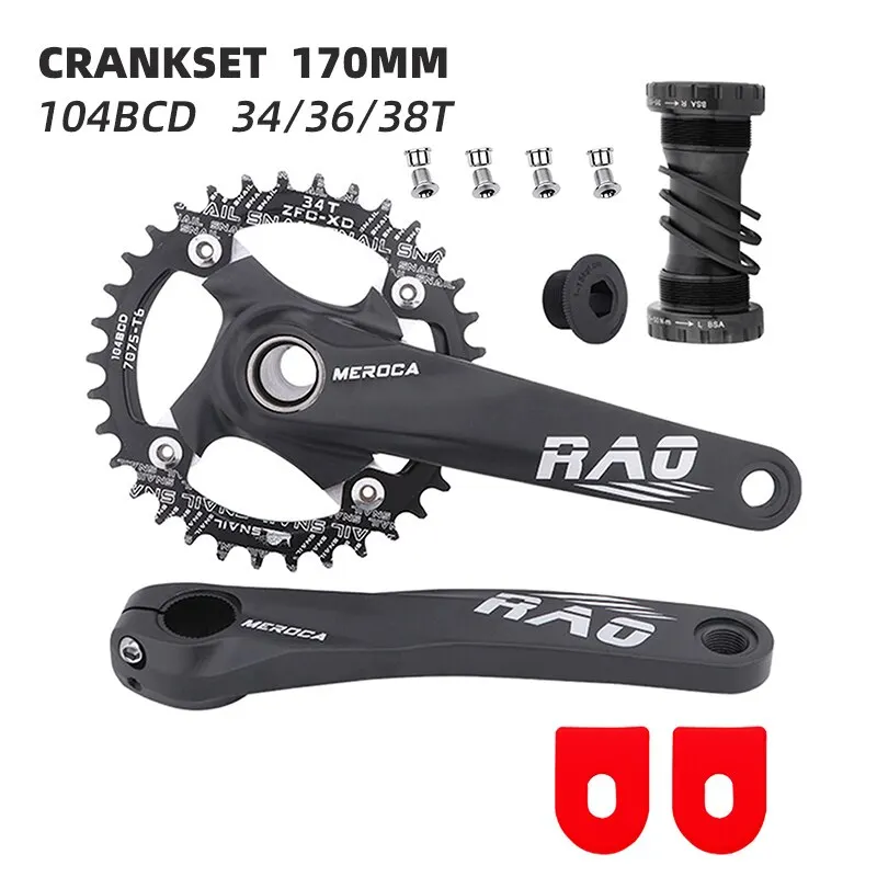 High-performance Crankset With Accessories And Hardware