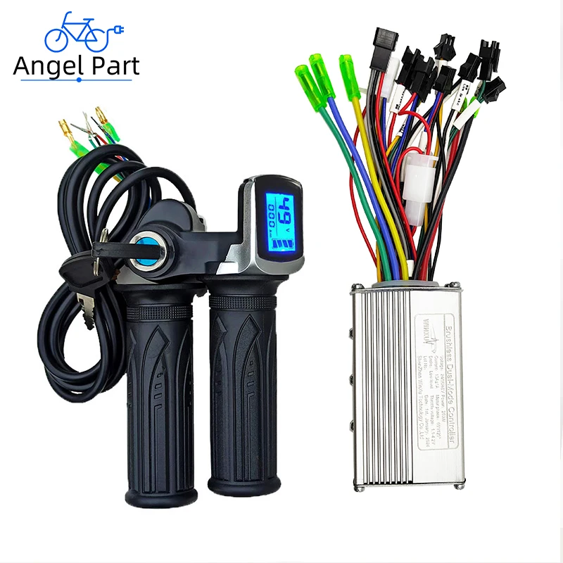 Electric Bike Controller And Hand Grips Kit
