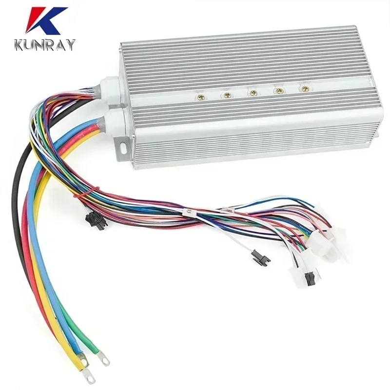 Electric Motor Controller With Colorful Wiring