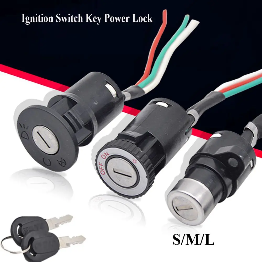 Ignition Switch Key Power Lock Components Set