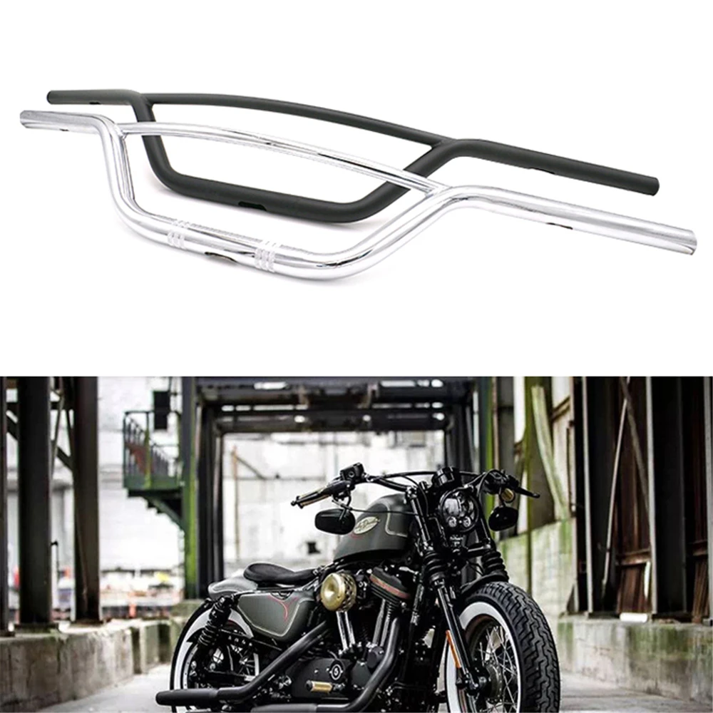 Motorcycle Handlebars With Stylish Bike Background