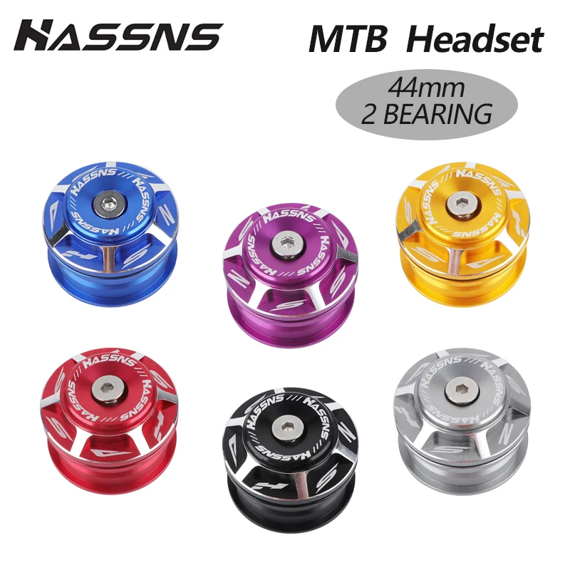 Colorful Mtb Headsets Displayed In Various Colors