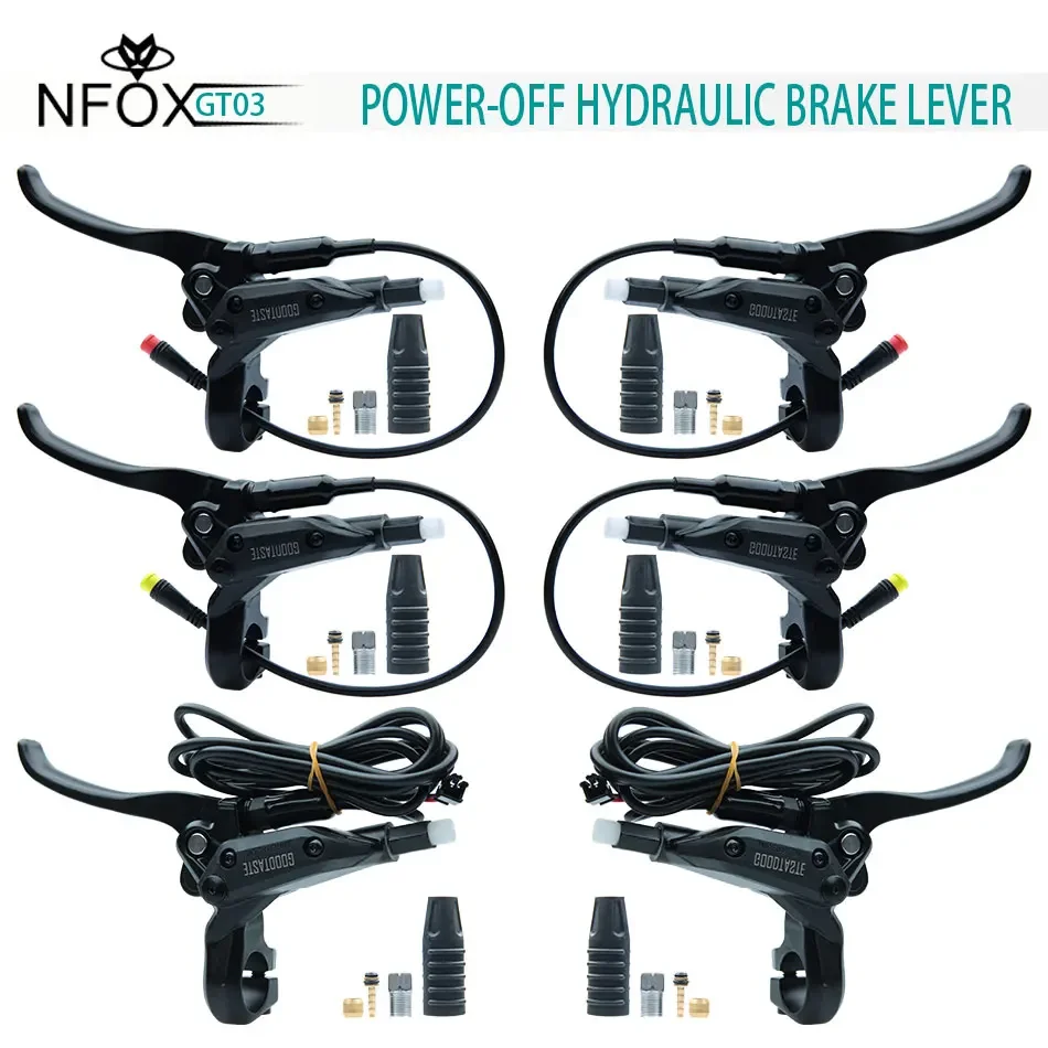 Power-off Hydraulic Brake Lever Set Display