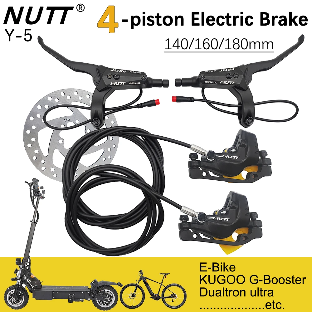 Nutt 4-piston Electric Brake System Components