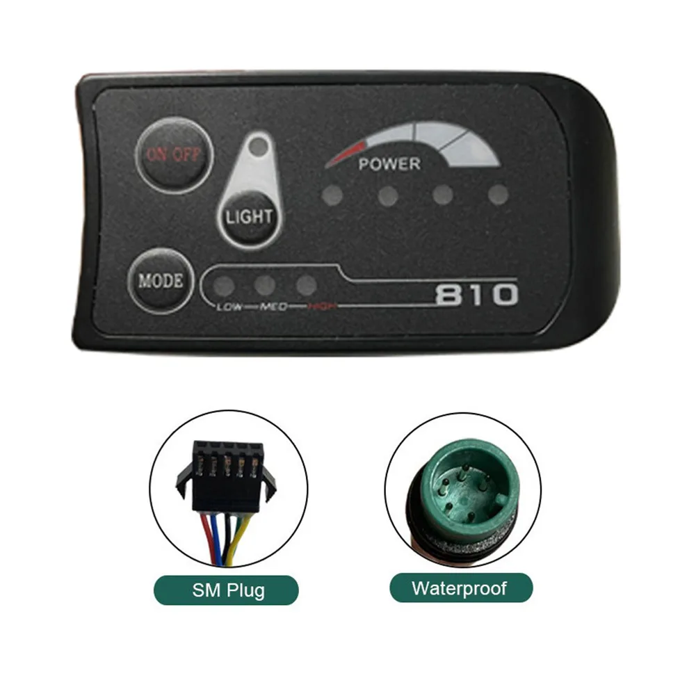 Control Panel With Power And Light Functions