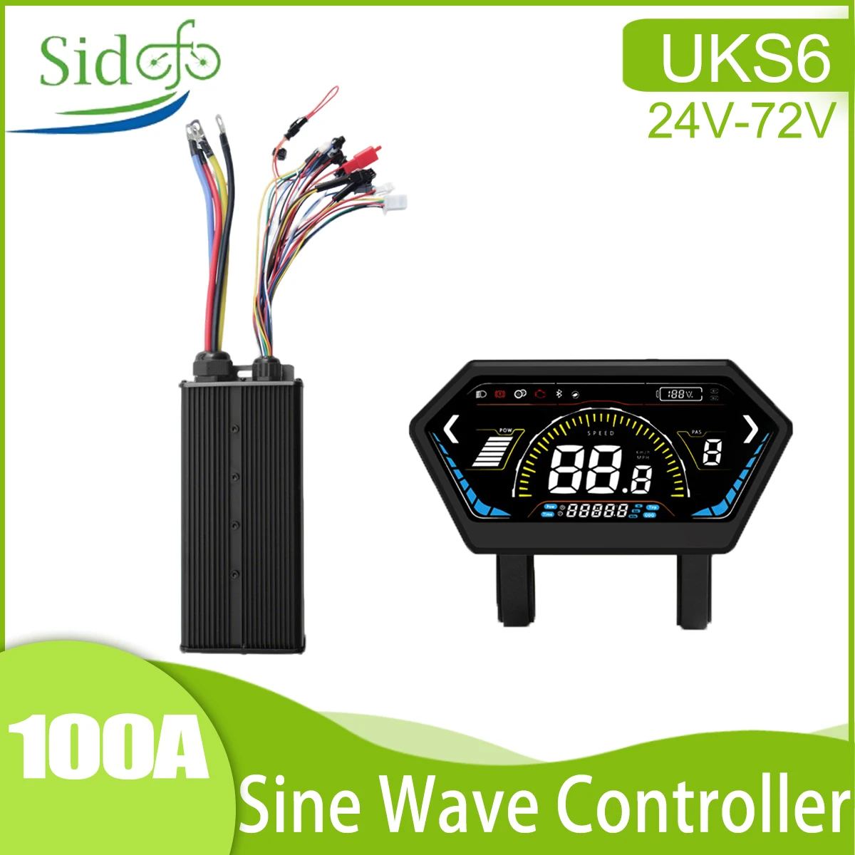 Sine Wave Controller With Digital Display Unit