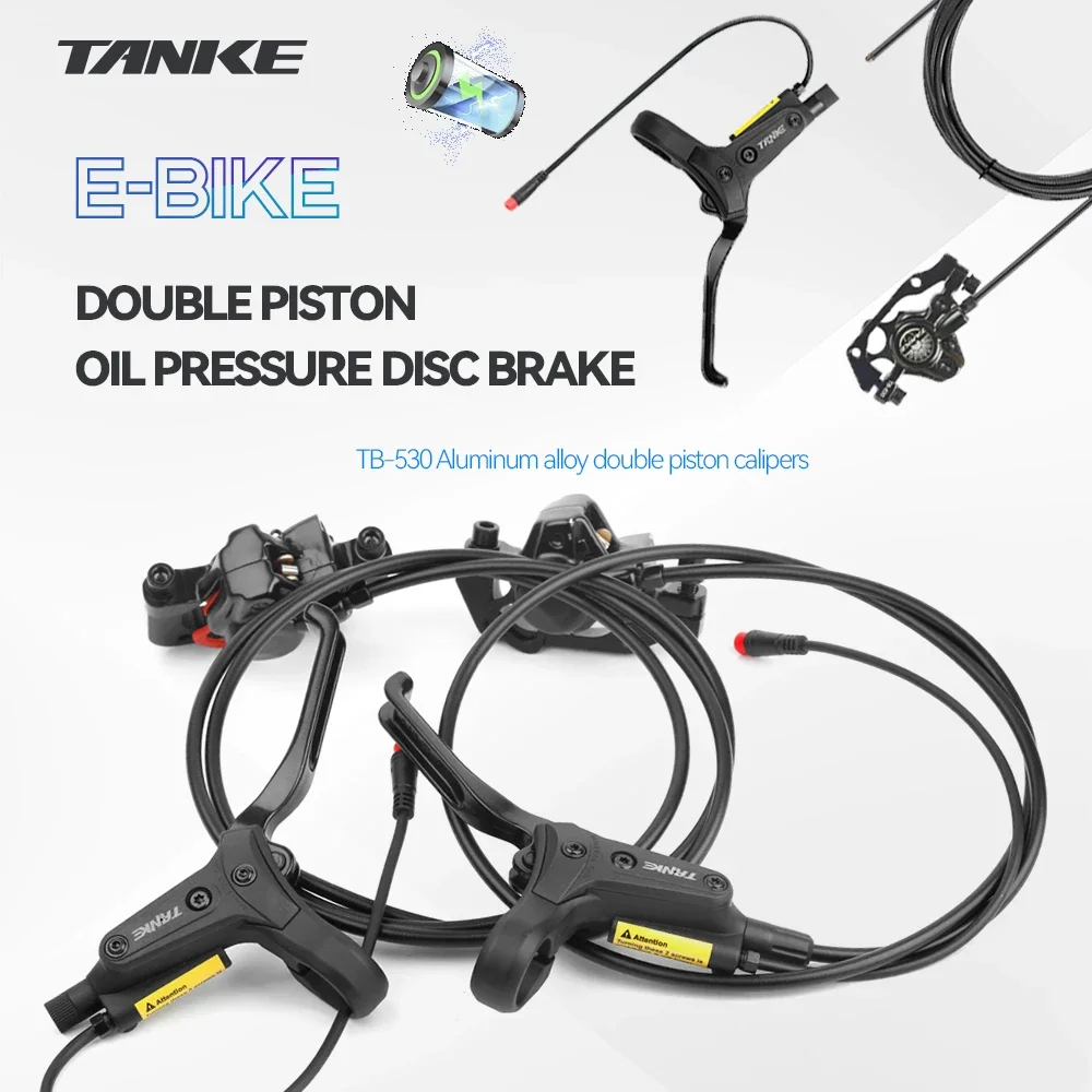 Double Piston Oil Pressure Disc Brake Set
