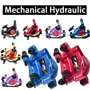 ZOOM XTECH HB100 Mechanical Disc Brake Caliper 2 Piston Brake Caliper Kit Hydraulic Bicycle Rear Front Mtb Electric Bicycle