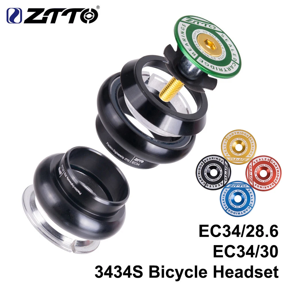 Zitto 3434s Bicycle Headset Components Displayed