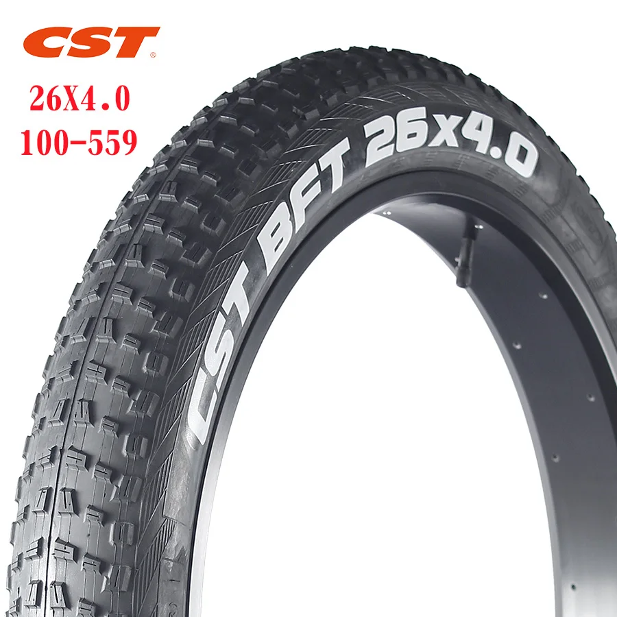 Cst Bft 26×4.0 Bicycle Tire Close-up