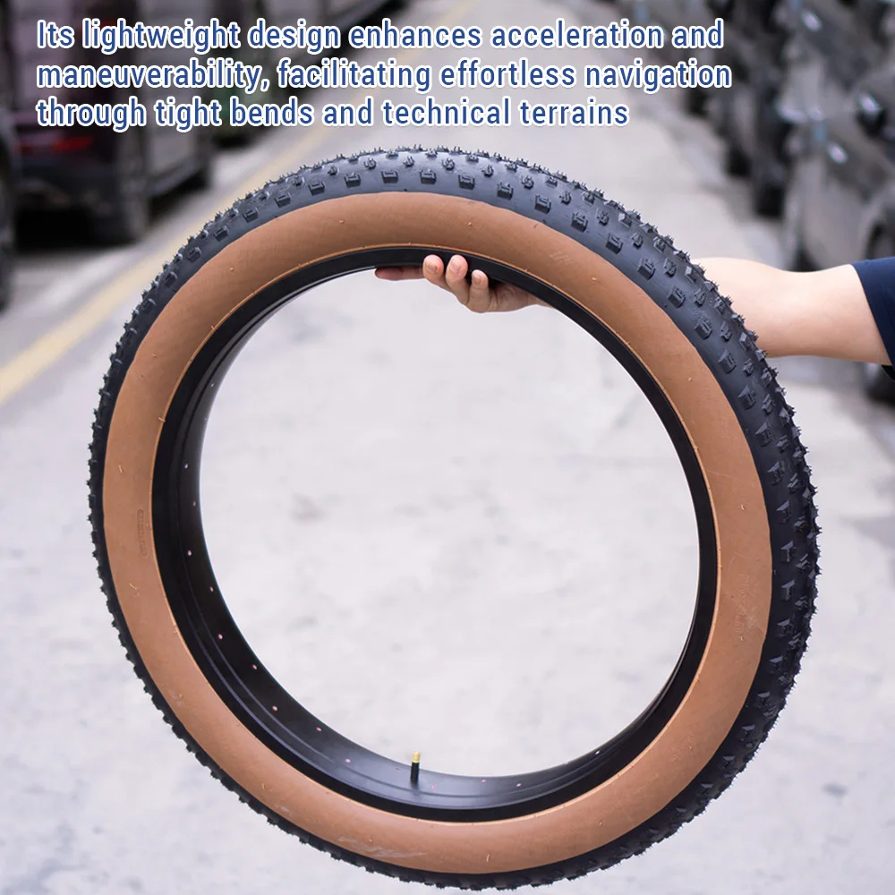 Lightweight Bicycle Tire For Enhanced Maneuverability